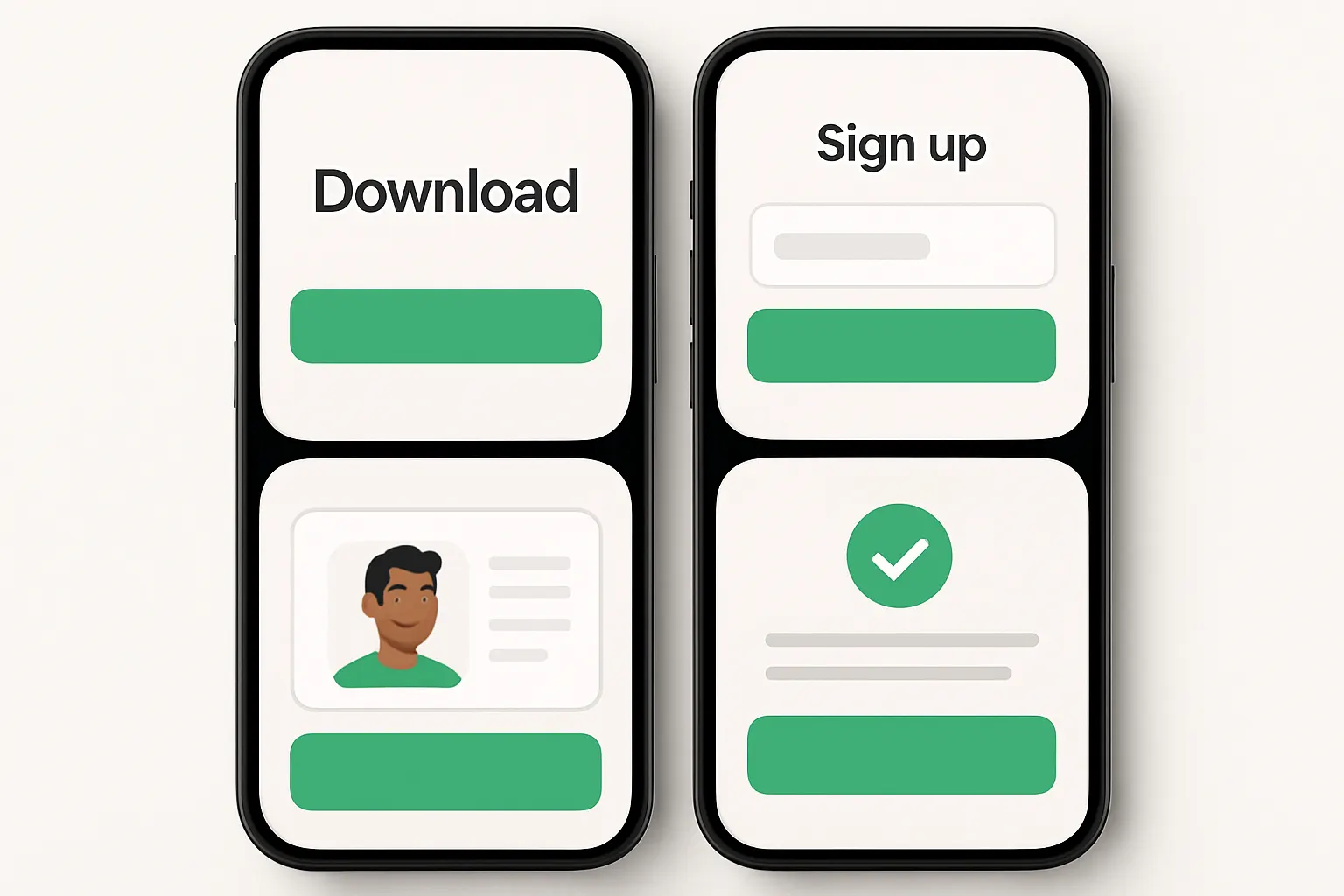 Diuwin mobile app experience